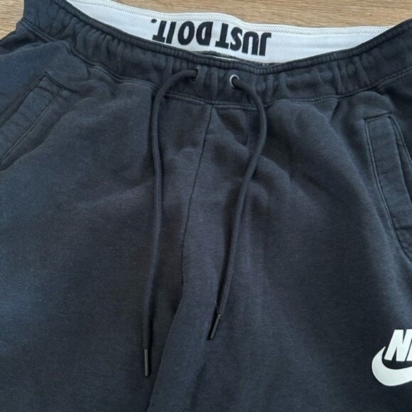 Nike Rally Jogger Sweatpants Just Do It Flip Waistband Women’s Medium Gym Sporty - Picture 5 of 13